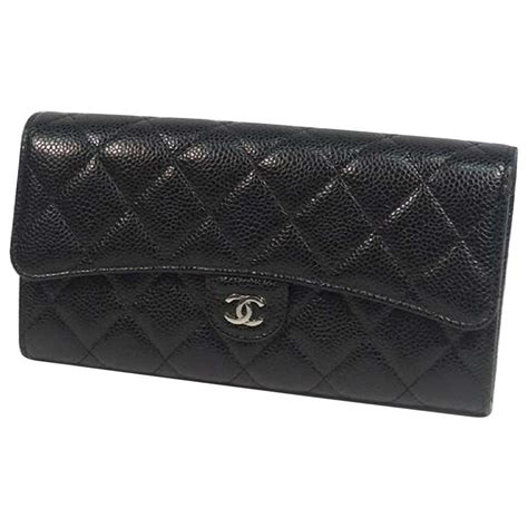 chanel wallets women's|chanel long wallet price.